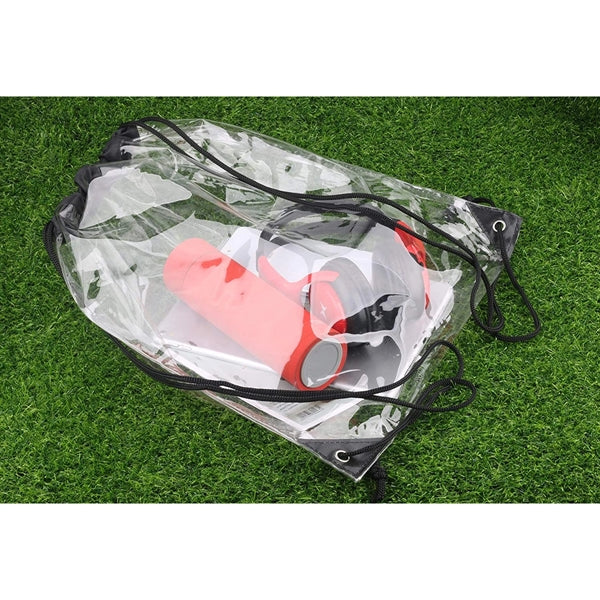 Clear Drawstring Bag