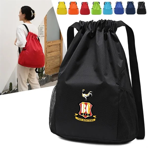 Waterproof Lightweight Drawstring Bag