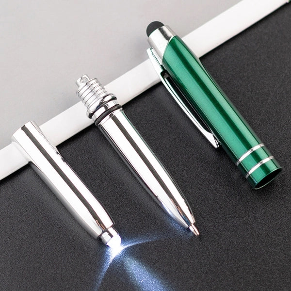 Stylus Metal Pen with Flashlight