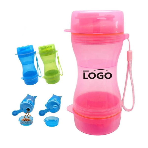 Portable Pet Drinking Cup for Water and Food