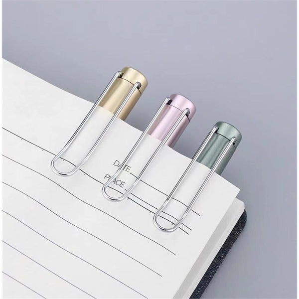Gel Pen with Steel-wire Clip