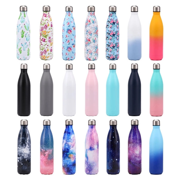 18oz Cola Shape Insulated Water Bottle