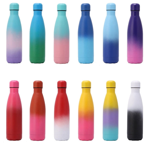 18oz Cola Shape Insulated Water Bottle