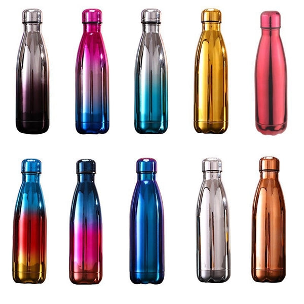 18oz Cola Shape Insulated Water Bottle