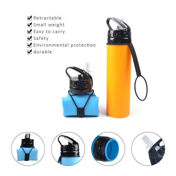 20 oz Foldable Water Bottle