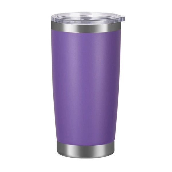 Double Wall Stainless Steel Insulated Travel Mug 20 oz