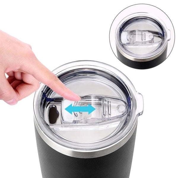 Double Wall Stainless Steel Insulated Travel Mug 20 oz
