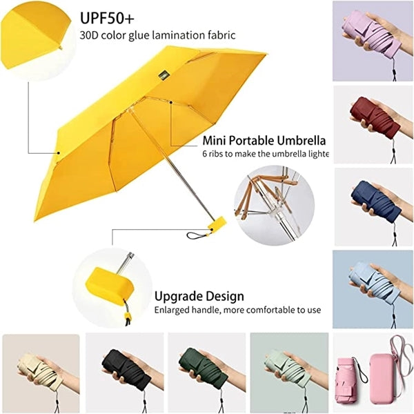 Mini Lightweight Portable Sun Umbrella