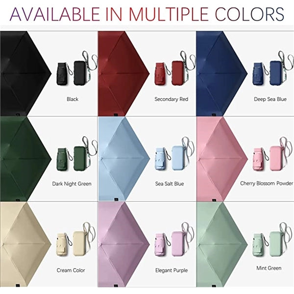 Mini Lightweight Portable Sun Umbrella