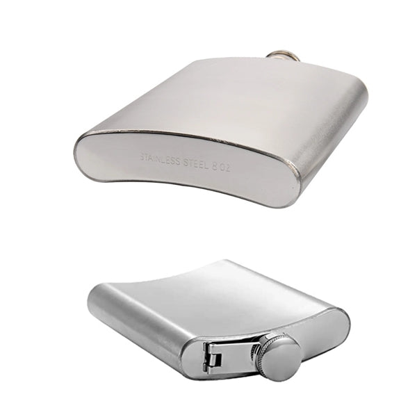 8 OZ. Stainless Steel Pocket Hip Flask