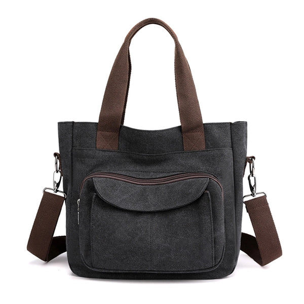 Urban Canvas Tote Bag With Shoulder Strap