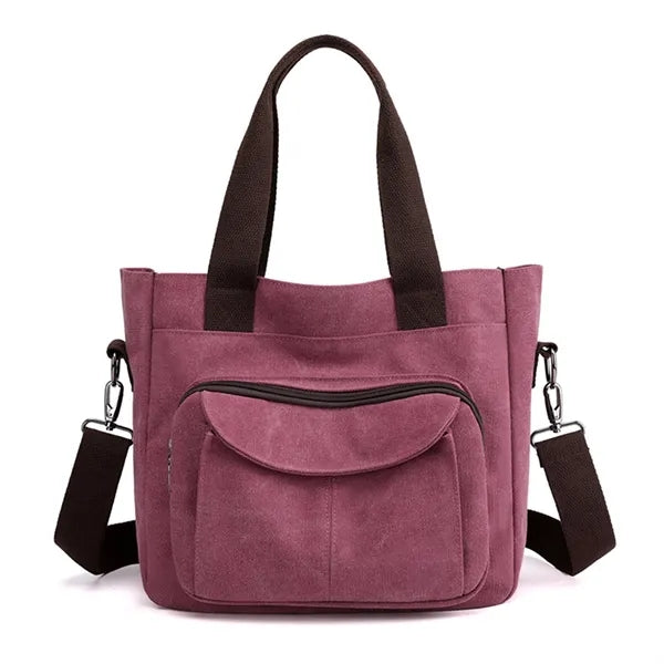 Urban Canvas Tote Bag With Shoulder Strap