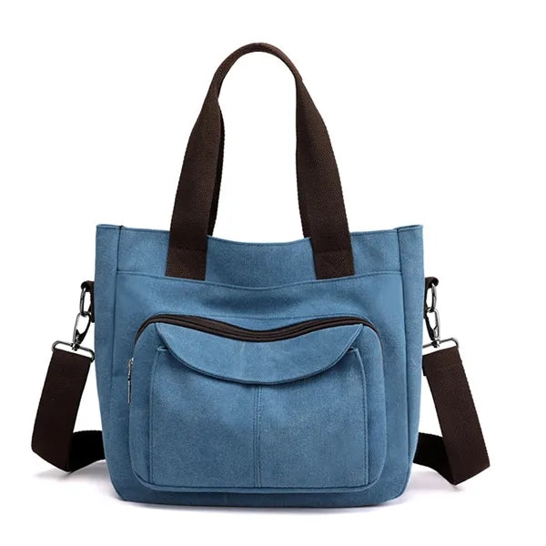 Urban Canvas Tote Bag With Shoulder Strap