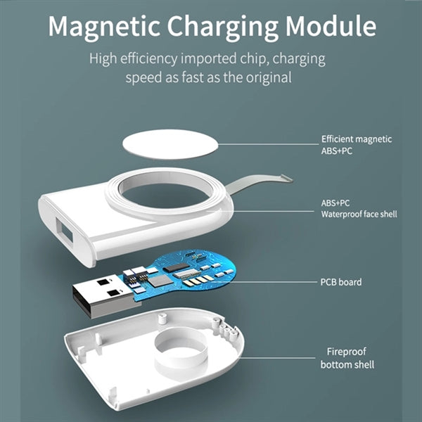 Portable USB Wireless Magnetic Fast Charger for Apple Watch