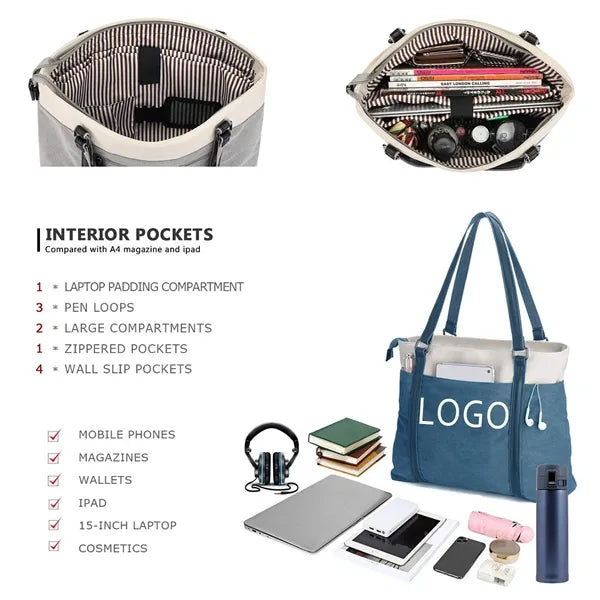 Lightweight Laptop Tote Bag