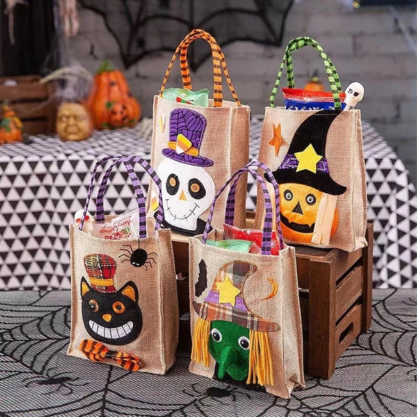 Halloween Kids Children Candy Shopping Storage Tote Bag