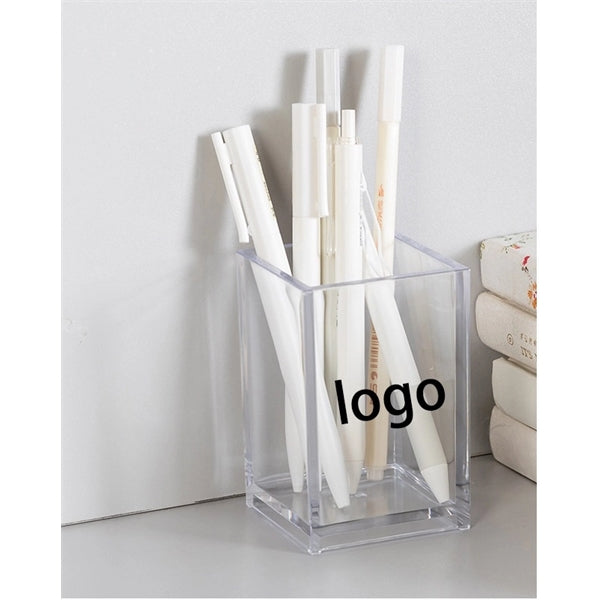 Clear Acrylic Pen Holder