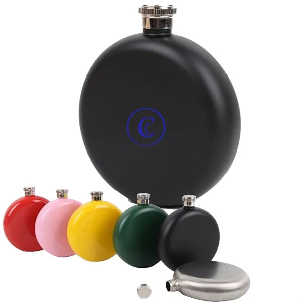 Stainless Steel Round 5Oz Hip Flask