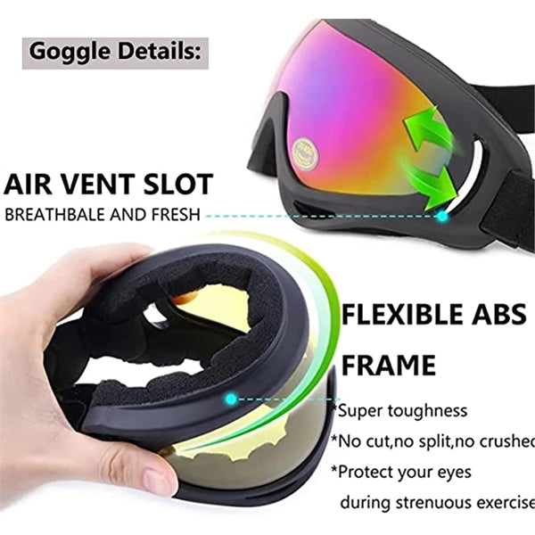 Snowboard Goggles for Men Women