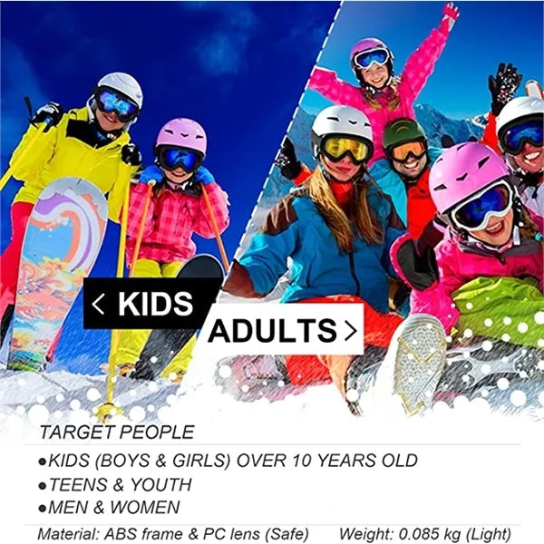 Snowboard Goggles for Men Women