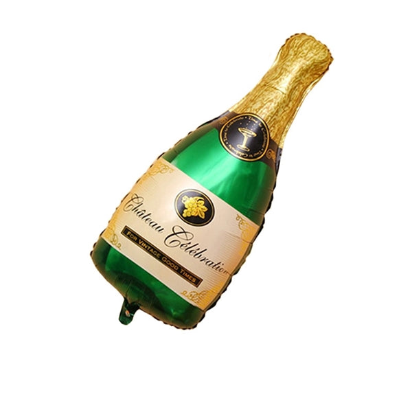 Wine bottle modeling aluminum film balloon party