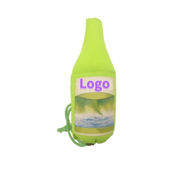 Beer bottle modeling folding bag three-dimensional storage