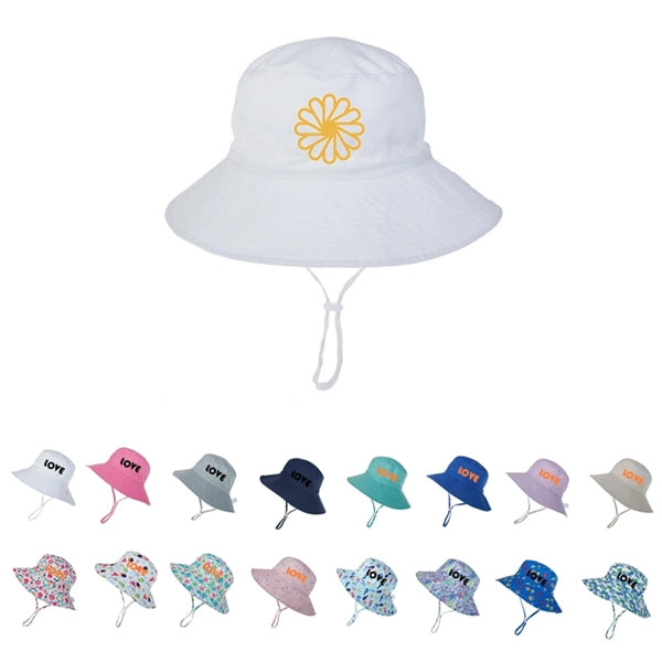 Kids Wide Brim Sun Hat