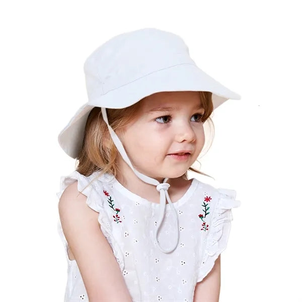 Kids Wide Brim Sun Hat