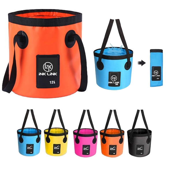 12L Folding PVC Fishing Bucket
