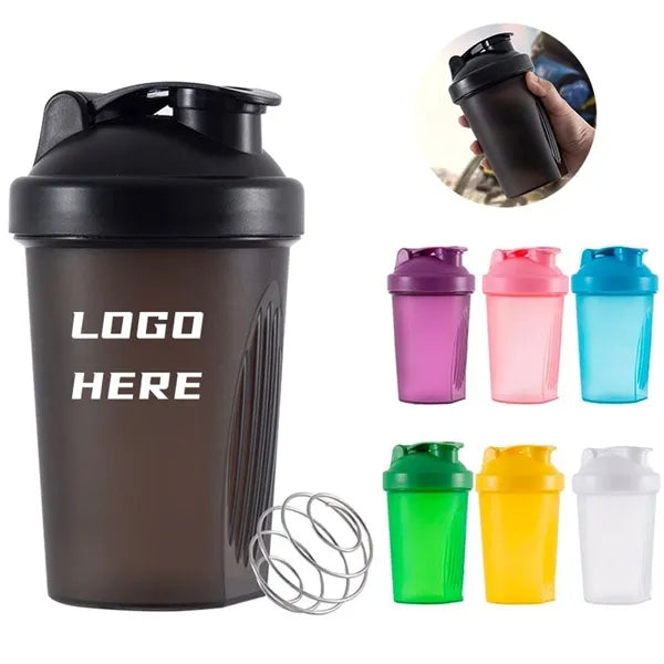 14 Oz. Plastic Shaker Bottles