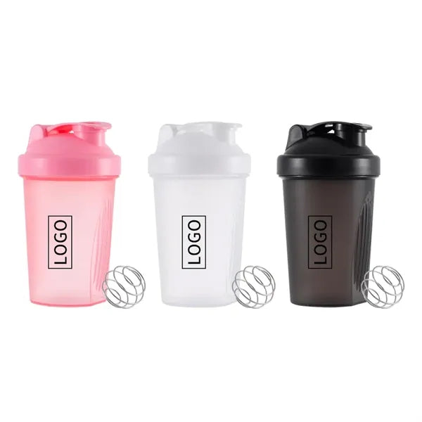 14 Oz. Plastic Shaker Bottles