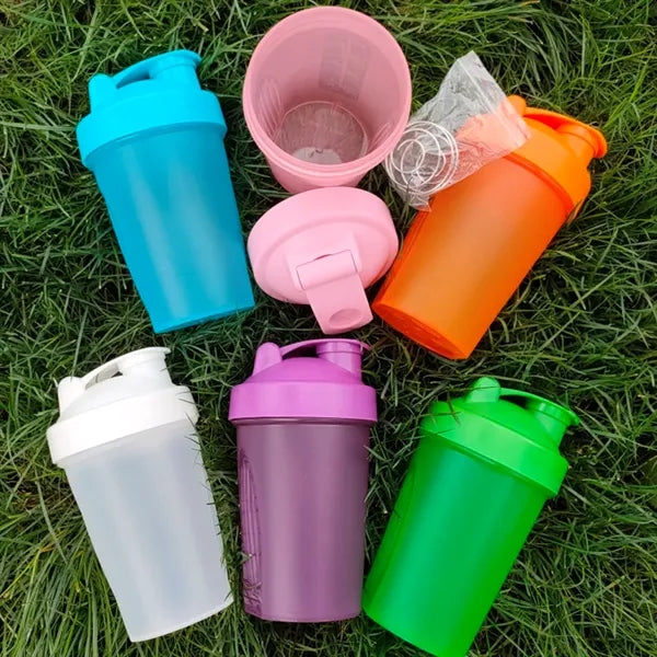 14 Oz. Plastic Shaker Bottles