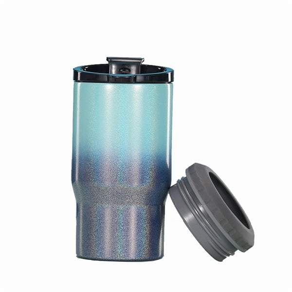 4 in 1 14Oz Stainless steel Tumbler Cooler Cup