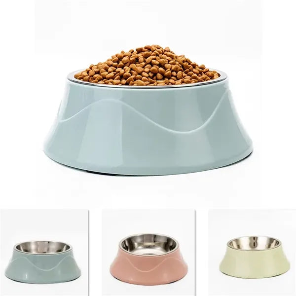 Stainless Steel Detachable Dog Food Water Pet Bowl