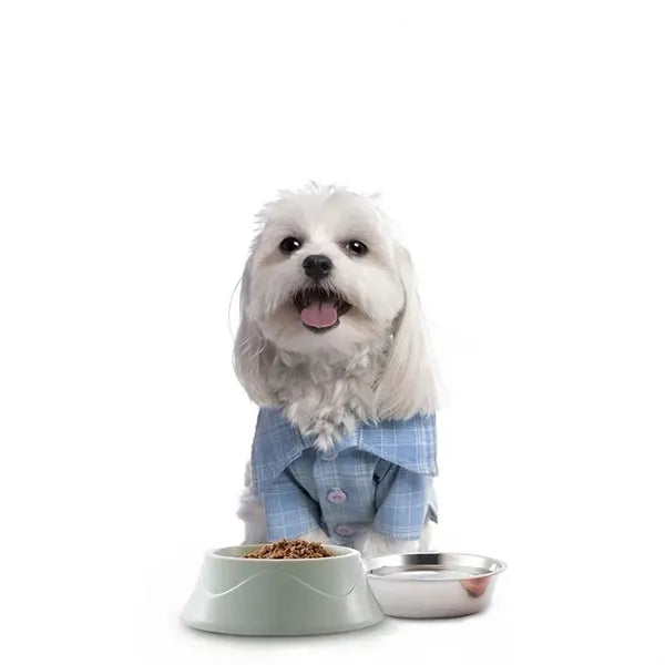 Stainless Steel Detachable Dog Food Water Pet Bowl