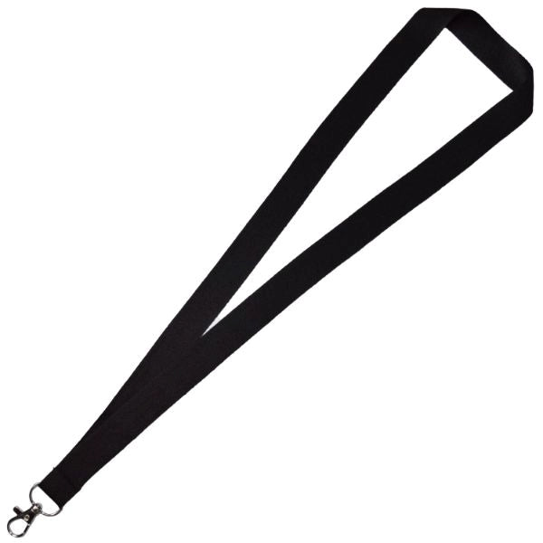 3/8" Open-ended Lanyard Neck ID Badge Holder Flat Cord