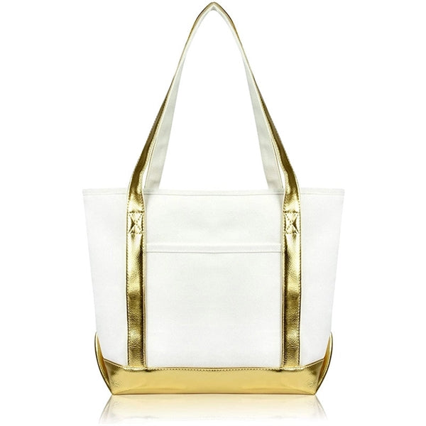 12 oz Canvas Cotton Boat Shoulder Bags