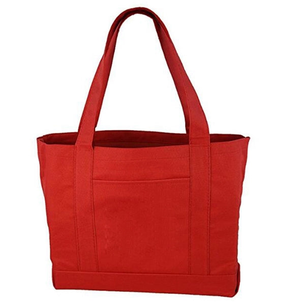 12 oz Canvas Cotton Boat Shoulder Bags