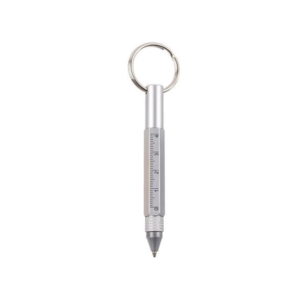 6 in 1 Multifunction Ballpoint Pen with Keychain