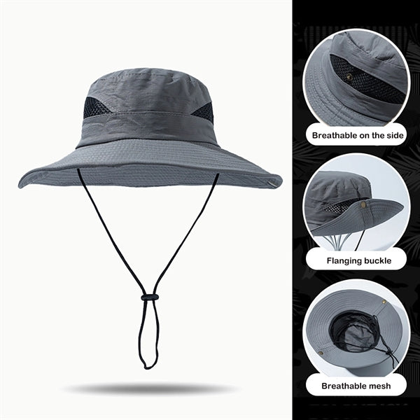 Summer Fishing Uv Sun Protection Beach Safari Boonie Hat