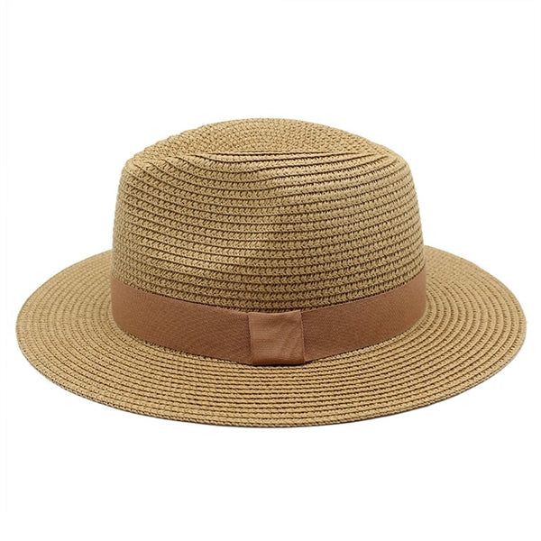 Panama Style Fedora Beach Sun Straw Lifeguard Hat