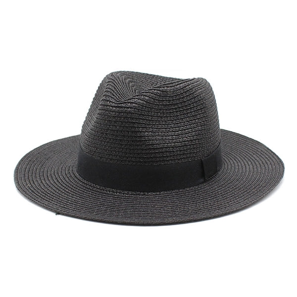 Panama Style Fedora Beach Sun Straw Lifeguard Hat