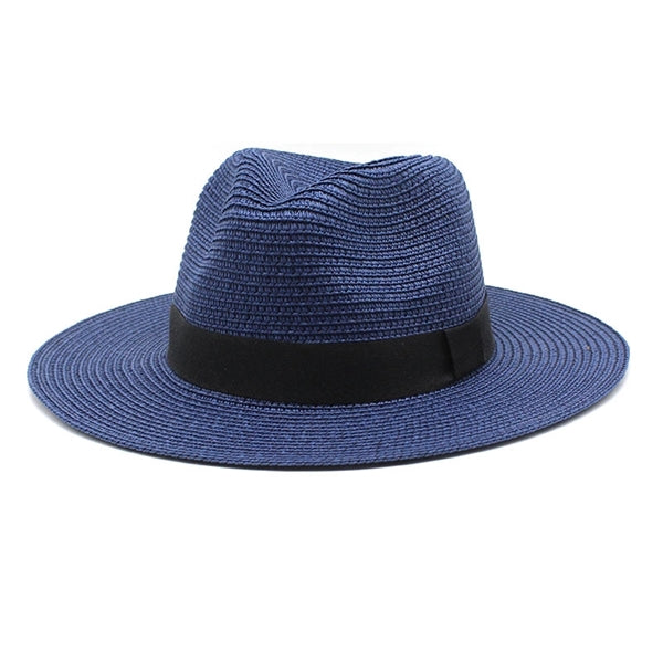 Panama Style Fedora Beach Sun Straw Lifeguard Hat