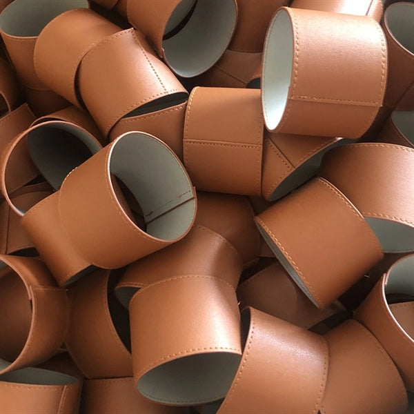 PU Leather Heat Resistant Coffee Cup Sleeve