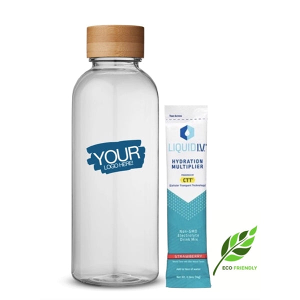 Econscious Bottle with Liquid IV Hydrate Stick
