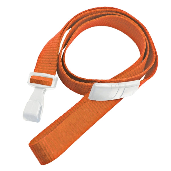 5/8" Blank Breakaway Lanyards with Wide Plastic Hook