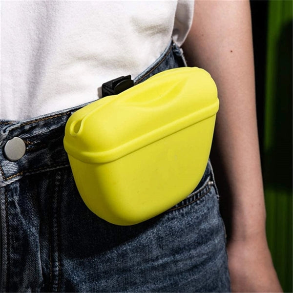 Silicone Pet Outdoor Training Reward Snack Waist Pouch
