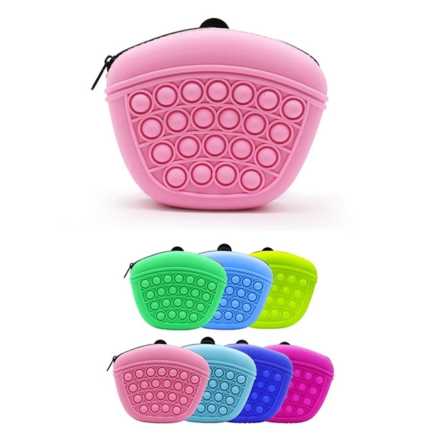 Silicone Pet Outdoor Training Reward Snack Waist Pouch