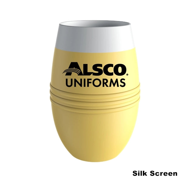200/250 ML Silicone Insulated Ice Tumbler Cooler Wine Cup