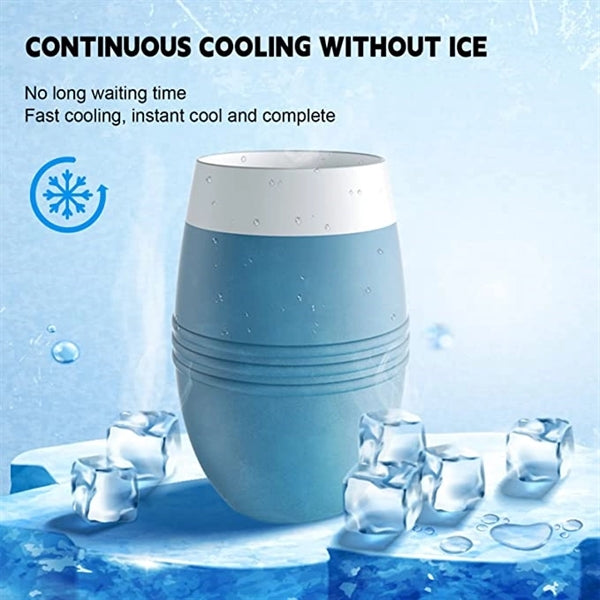 200/250 ML Silicone Insulated Ice Tumbler Cooler Wine Cup